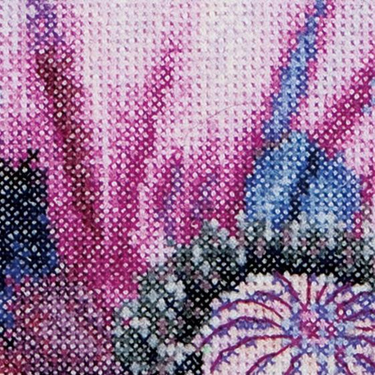 Kit Point De Croix Thea Gouverneur Fleurs Dans Un Vase - Jan Davidsz 785 72x49cm