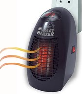 Molino Draaibare Heater Keramische kachel Met afstandsbediening -  Straalkachel met timer | bol.com
