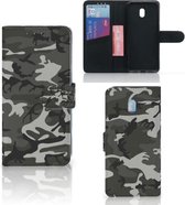 Protection Housse Xiaomi Redmi 8A Portefeuille Camouflage