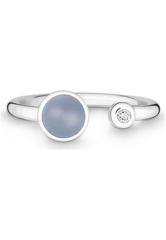 QUINN - Ring - Femme - argent 925 - Wess. (H) / piqué - Weite 56-0211916151