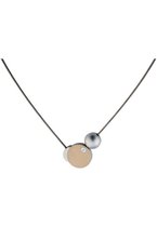 Collier Kogel met rondjes C138