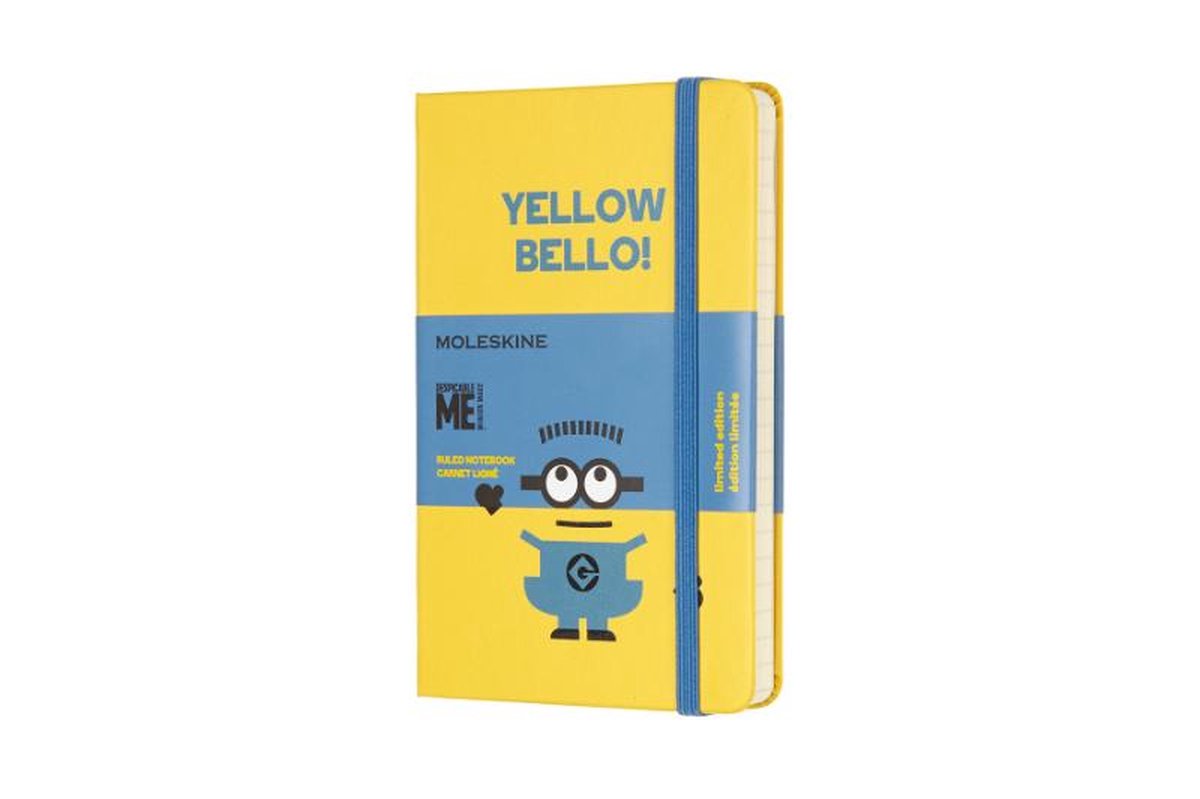 Moleskine Limited Edition Minions - Notebook - Pocket - Ruled - Sunflower Yellow