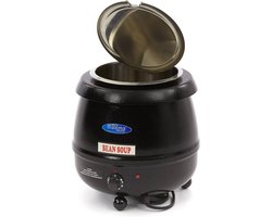 Maxima Soepketel 10 L - Uitneembare binnenpan met Lepeluitsparing - Gehaktballen Pan - Soep Pan - Saus Pan - Hot Pot - 10 Liter
