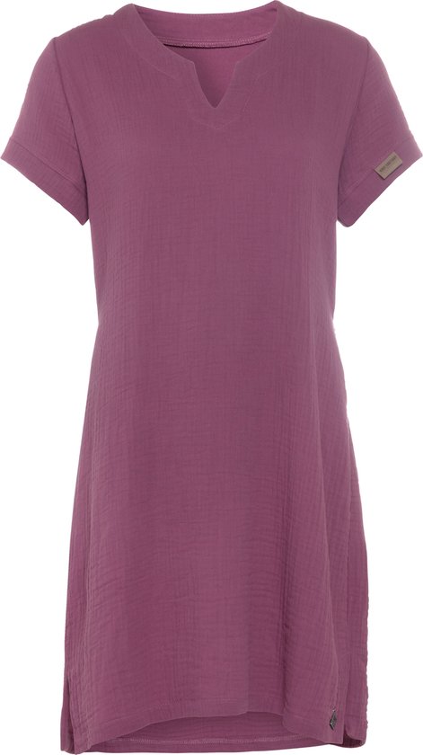 Knit Factory Indy Robes de jour - Violet - XL - 100% Coton organique