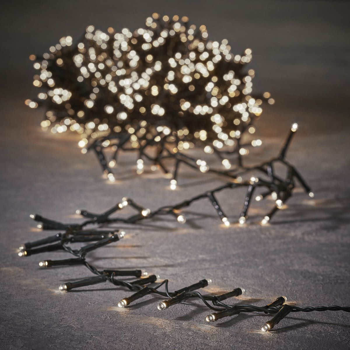 Luca Lighting Snake Light Kerstverlichting voor buiten met 1000 LED Lampjes - L2000 cm - Klassiek Wit