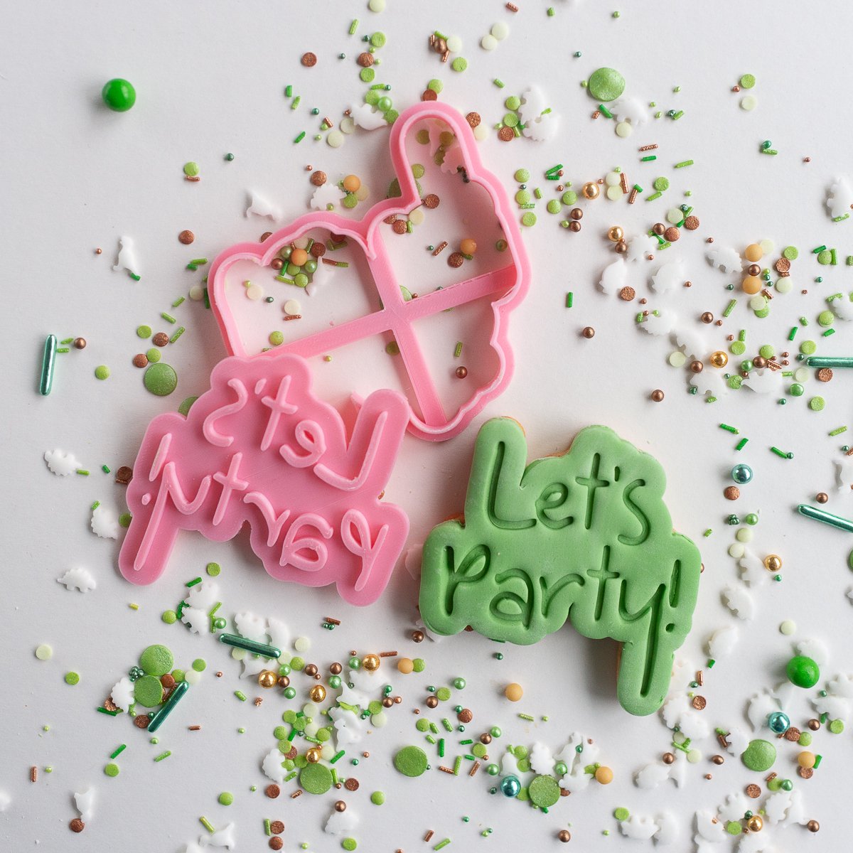 Let's Party! - Stamp met cookie cutter | Dinosaurus collectie