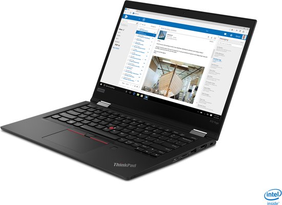 Lenovo ThinkPad X13 Yoga Gen 1 Intel® Core™ i5 i5-10210U Hybride (2-in-1) 33,8 cm (13.3") Touchscreen Full HD 8 GB DDR4-SDRAM 256 GB SSD Wi-Fi 6 (802.11ax) Windows 10 Pro Zwart - Lenovo - Hoofdafbeelding