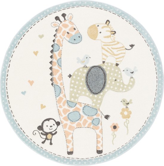 Pergamon Vloerkleed Maui Kids Safari Dieren