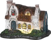 LuVille Efteling Miniatuur Huis van de Zeven Geitjes - L10 x B8 x H7 cm