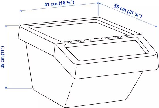 Wasmand bamboe wit 60 cm MATARA Wasmand bamboe wit 60 cm MATARA