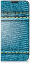 Telefoon Hoesje Geschikt voor Samsung Galaxy Xcover 6 Pro Wallet Case Jeans