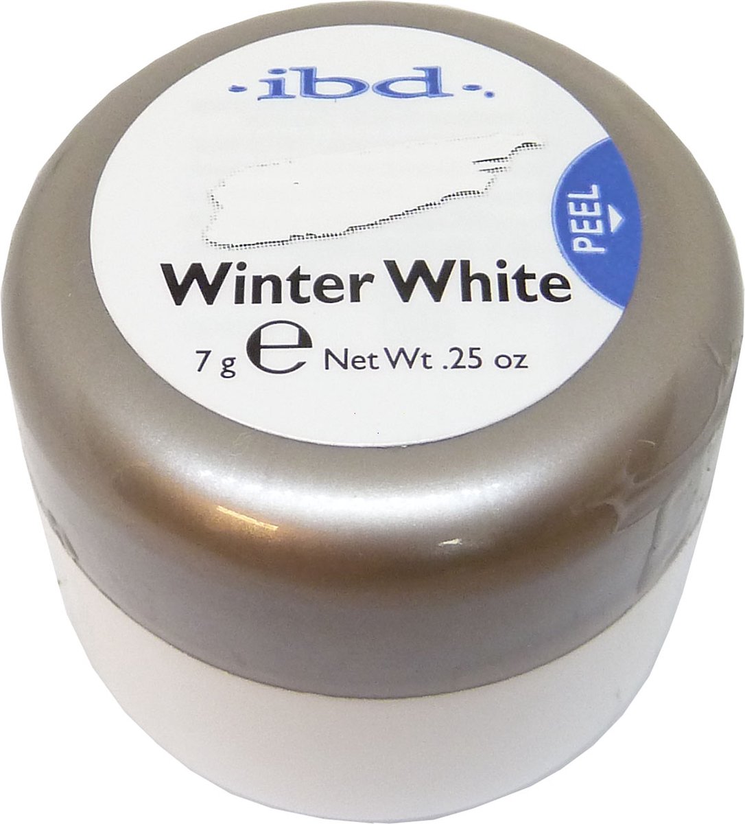 IBD Color Gel Nagellak Kleur Nail Art Manicure Polish Lak Make-up 7g - Winter White