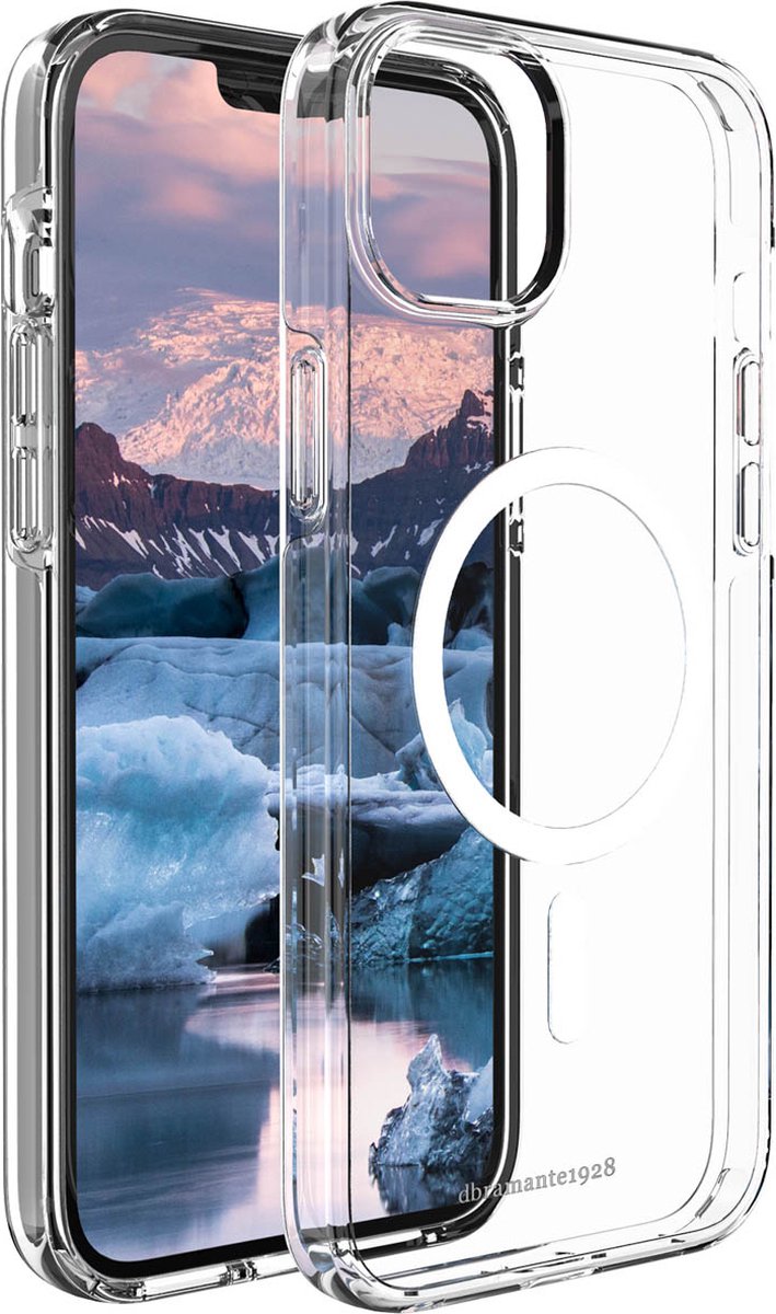 Dbramante1928 - Iceland Pro Mag geschikt voor iPhone 14 Plus Hoesje - transparant