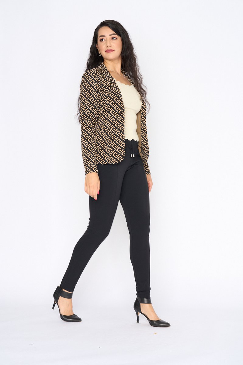 Travel Blazer Print Isabella