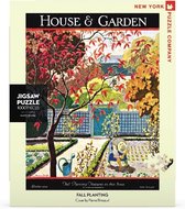 New York Puzzle Company - House & Garden Fall Planting - 1000 stukjes puzzel