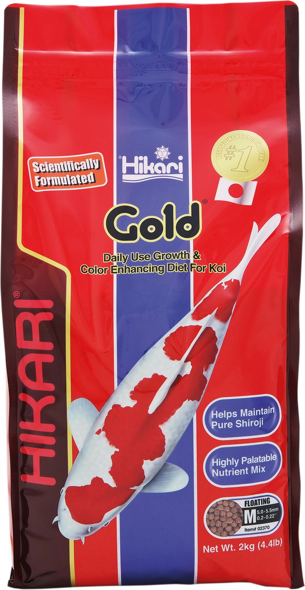 Hikari Gold Medium - Vissenvoer - 2 Kg