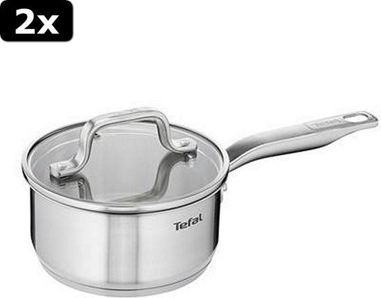 Tefal Easy Cook & Clean Steelpan - 3,5 L - 18 CM - Aluminium - Niet voor inductie