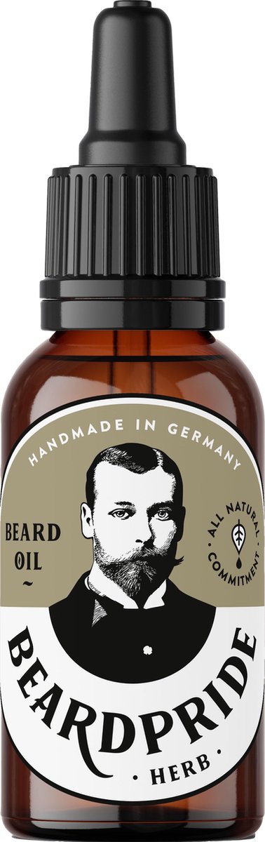 Goedkoopste Beardpride Baardolie Herb - Bio 30ml - Baardverzorging - natuurlijke oliën