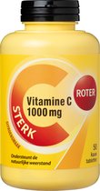 Roter Vitamine C 1000mg - Hoge dosering vitamine C ter ondersteuning van je weerstand - - 50 kauwtabletten met citroensmaak
