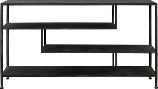 Light & Living Side table Ylaya - Antiek Zwart - 140x35x80,5cm - Modern