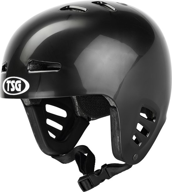 TSG Dawn Skatehelm - Retro Design In Schwarz