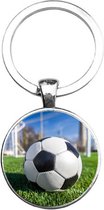 Sleutelhanger Glas - Voetbal
