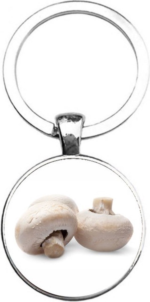 Sleutelhanger Glas - Champignons