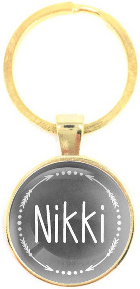 Sleutelhanger Glas - Nikki