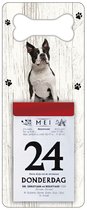 Scheurkalender 2024 Hond: Boston Terrier