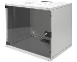 Digitus DN-19 09-U-S-1 19inch-wandkast (b x h x d) 540 x 460 x 400 mm 9 HE Grijs-wit (RAL 7035)