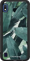 Casimoda® hoesje - Geschikt voor Samsung Galaxy A10 - Jungle - Zwart TPU Backcover - Planten - Groen