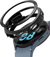 Ringke Air Sports Bezel Styling Geschikt voor Samsung Galaxy Watch 5 44MM - Combo Pack - Zwart/Zwart