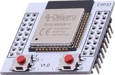 AZDelivery 1 x ESP32 Wlan WiFi-module met gratis adapterplaat voor Raspberry Pi en microcontroller