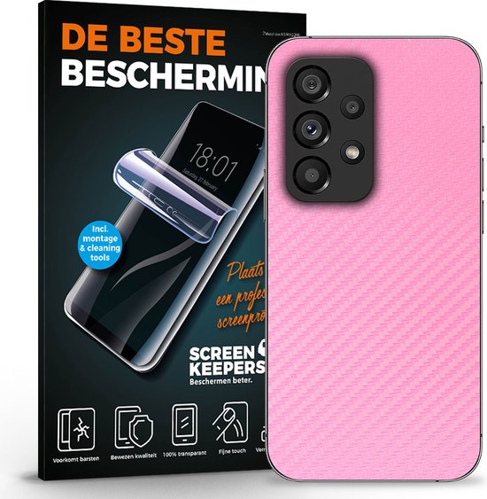 Goed gevoel Maak een bed corruptie Telefoon skin geschikt voor Sony Xperia Z1 Compact - Roze carbon skin -  Geschikt voor... | bol.com