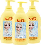 Zwitsal - Disney Frozen - Anti Klit Shampoo - 3 x 400ml - Voordeelpack