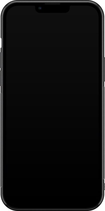 Coque Casimoda- Compatible avec iPhone 13 Pro Max - Motif à pois abstraits marron - Coque rigide de Luxe Zwart - Coque arrière - Marron/beige