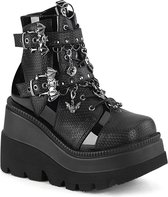 Demonia Platform Bottes femmes -41 Shoes- SHAKER-66 US 11 Zwart