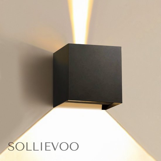 B.K.Licht - Buitenlamp - met bewegingssensor - bouwlamp - wandlamp