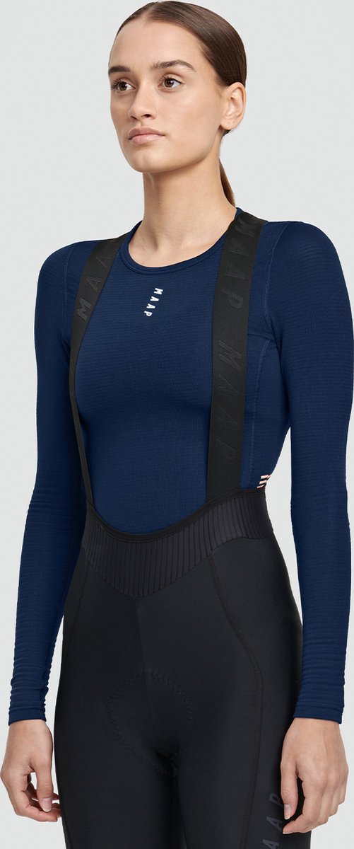 Maap Women'S Thermal Base Layer Ls - Navy