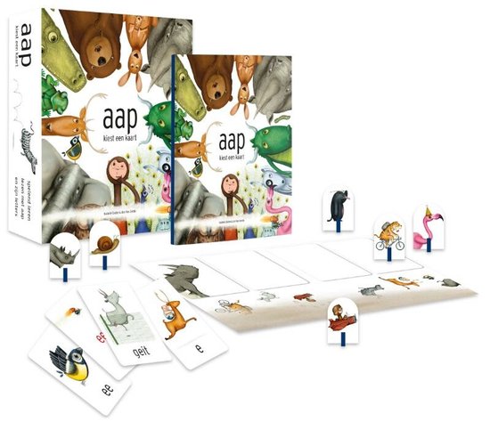 Thumbnail van een extra afbeelding van het spel aap kiest een kaart