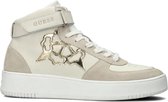 Guess Vyves Hoge sneakers - Leren Sneaker - Dames - Wit - Maat 40