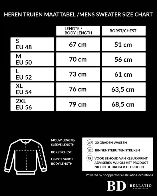 Code Oranje sweater - voor heren - Koningsdag - supporters kleding - truien M