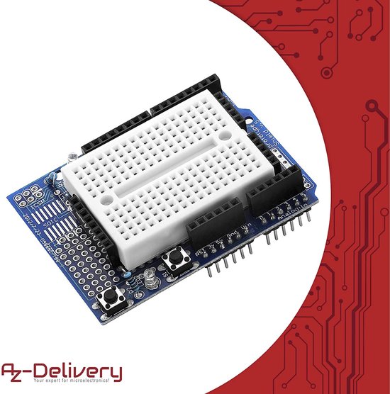 AZDelivery D1 Mini V3 – Compatibel Met Arduino, Met Gratis E-book, Voorbeelden En Bibliotheken, Geschikt Voor IoT-projecten