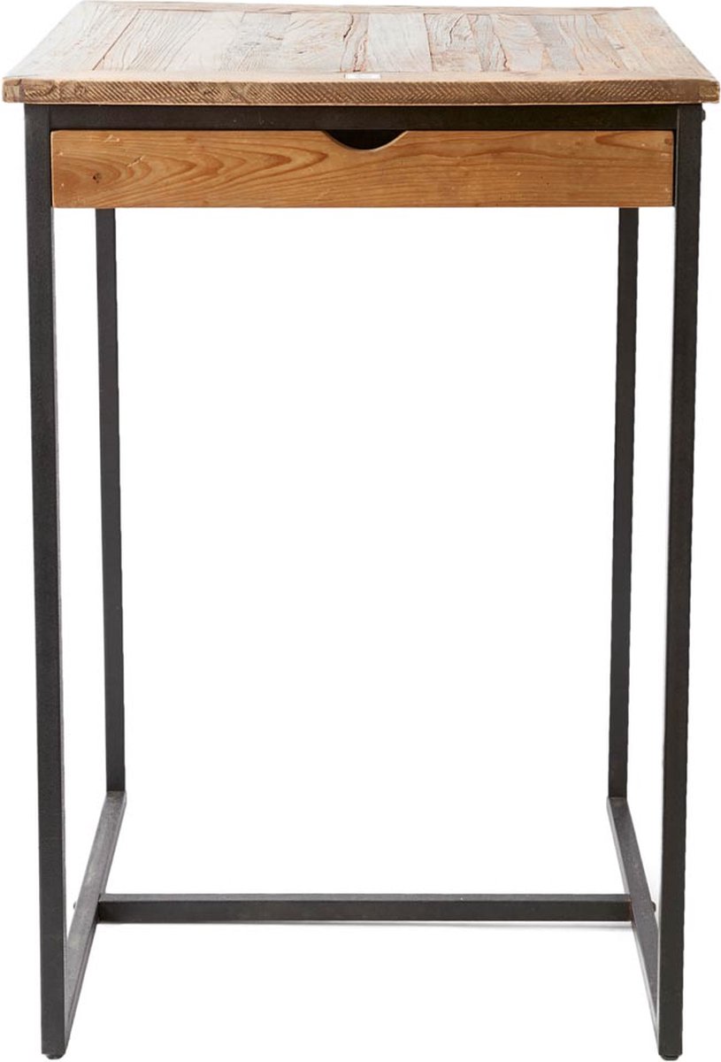 Riviera Maison Bartafel Hout, Hoge Keukentafel, Vierkant Shelter