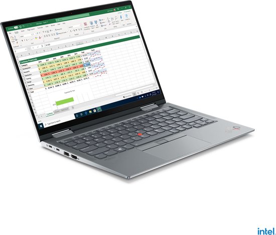 Lenovo ThinkPad X1 Yoga Gen 6 Intel® Core™ i7 i7-1185G7 Hybride (2-in-1) 35,6 cm (14") Touchscreen WUXGA 16 GB LPDDR4x-SDRAM 512 GB SSD Wi-Fi 6 (802.11ax) Windows 11 Pro Grijs - Lenovo - Hoofdafbeelding