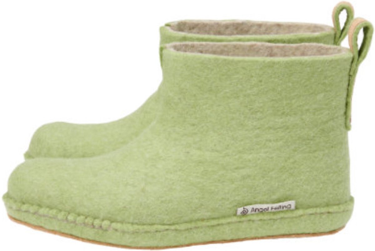 Hoge sloffen Foam Green Colour:Lichtgroen/ Lichtgrijs Size:38