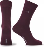 TRESANTI | ZICO I Bamboo sokken | Bordeaux rood | Size 43/46