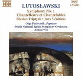 Olga Pasiecznik, Polish National Radio Symphony Orchestra, Antoni Wit - Lutoslawski: Symphony No.1 (CD)