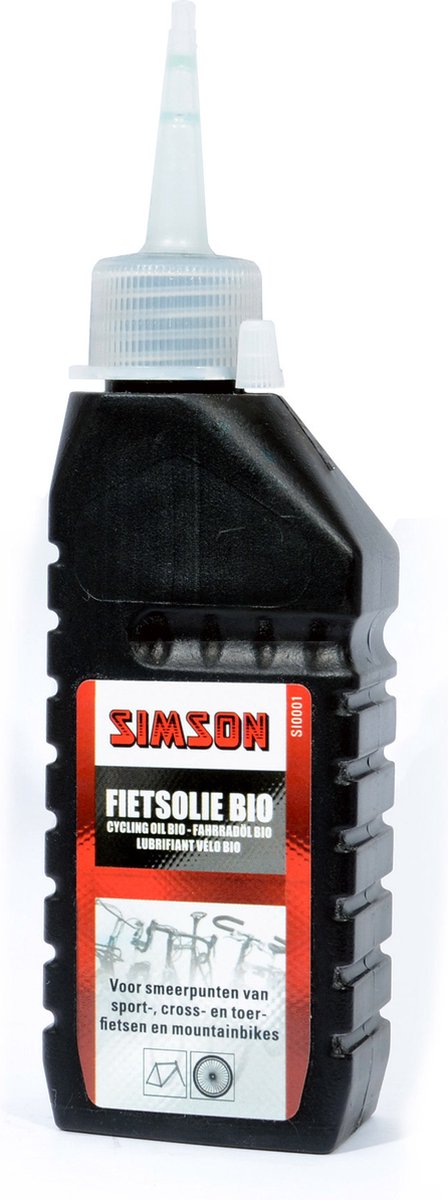 Simson Fietsolie Bio Naturel - Universeel Smeermiddel - Milieuvriendelijk - 100ml
