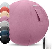 Dynaseat – Ergonomische Zitbal voor Kantoor en Thuis – Incl pomp – Roze - 65 cm